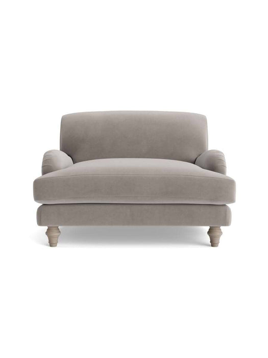 Reine Loveseat Dove Velvet