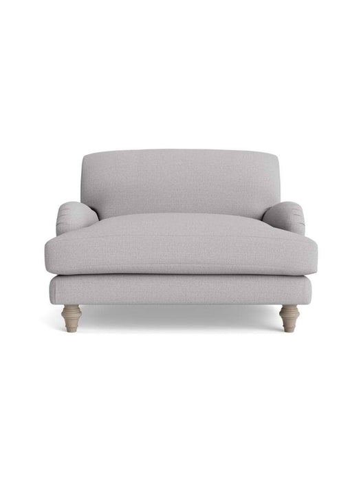 Reine Loveseat â€“ Smoke Cotton Linen