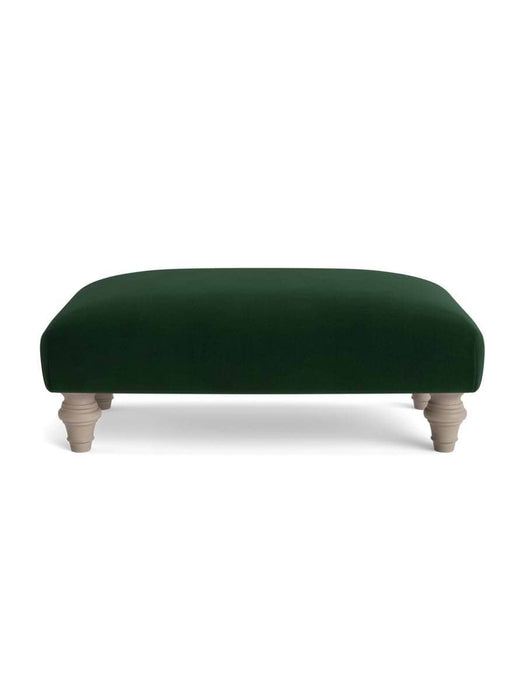 Reine Ottoman â€“ Forest Green Velvet