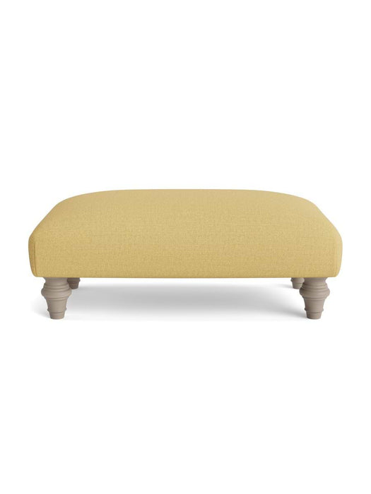 Reine Ottoman â€“ Ochre Cotton Linen