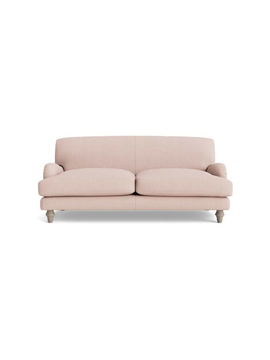 Reine Two Seater Sofa Soft Blush Herringbone