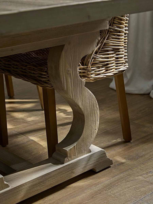 Coimbra Rectangle Dining Table - 6 Seater