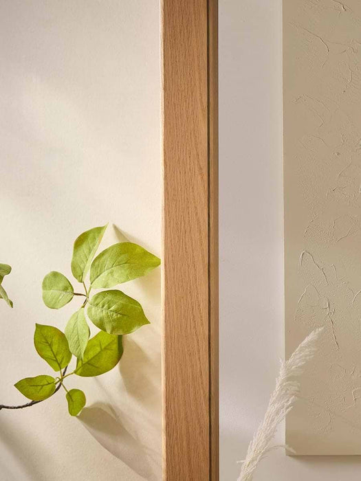 Oak Deep Framed Mirror - Full Length