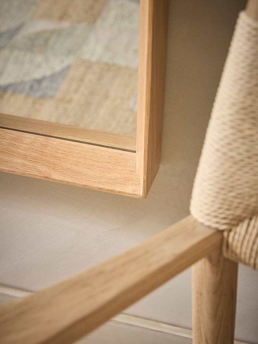 Oak Deep Framed Mirror - Full Length