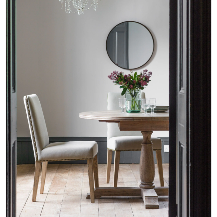 Rex Dining Chair Cement Linen