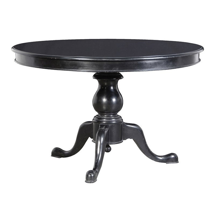 Rochelle Noir Drum Top French Dining Table