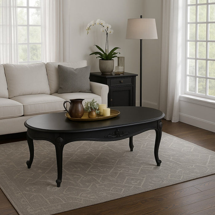 Rochelle Noir French Style Coffee Table
