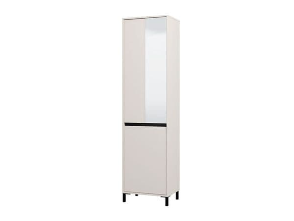 Cashmere Taupe Slim Narrow Shallow Depth Hallway Wardrobe