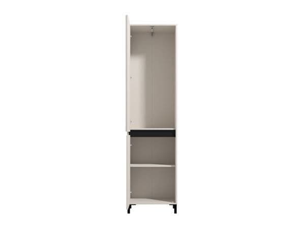 Cashmere Taupe Slim Narrow Shallow Depth Hallway Wardrobe