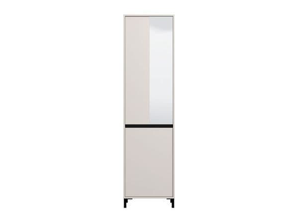 Cashmere Taupe Slim Narrow Shallow Depth Hallway Wardrobe