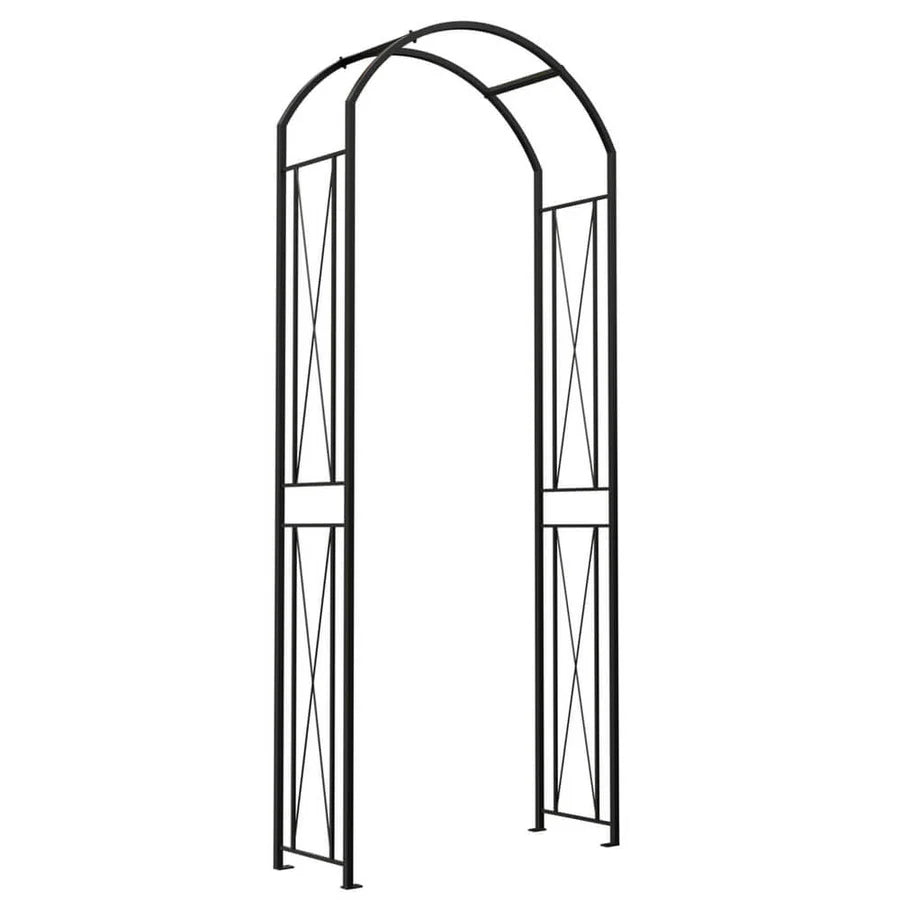 The Bourton Heavy-Gauge Wrought Iron Arch