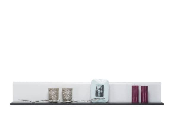 Royce White Wall Shelf
