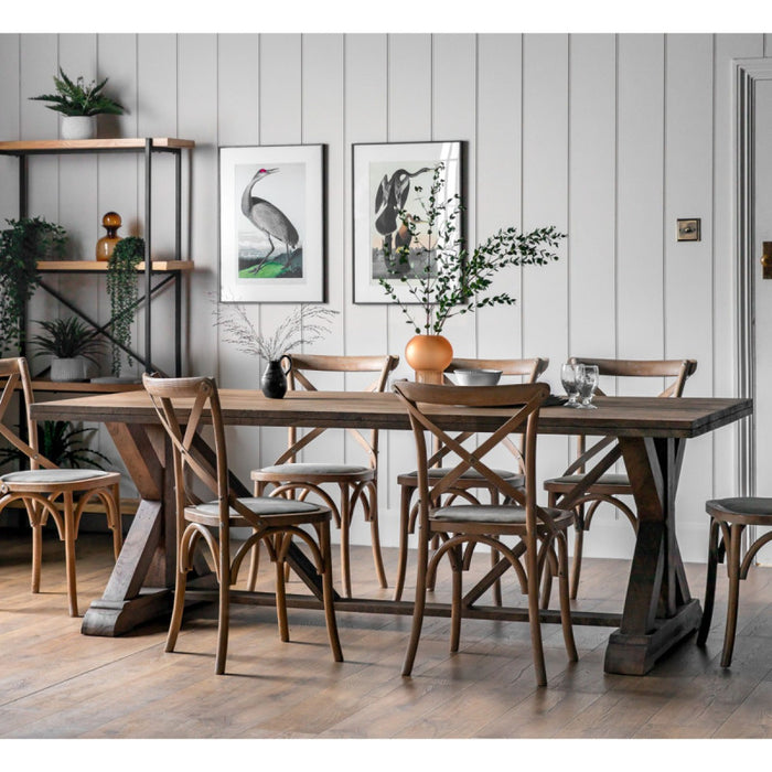 Rustic Contemporary Wooden Dining Table