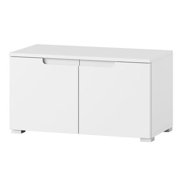 White Gloss Hallway Storage Cupboard S18
