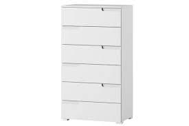 Santino White High Gloss Chest Of Drawers S3