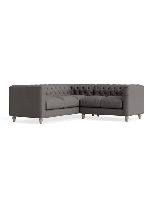 Sarnia Corner Sofa â€“ Steel Cotton Linen