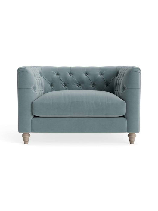 Sarnia Love Seat ƒ¢¢‚¬¢€œ Mineral Velvet