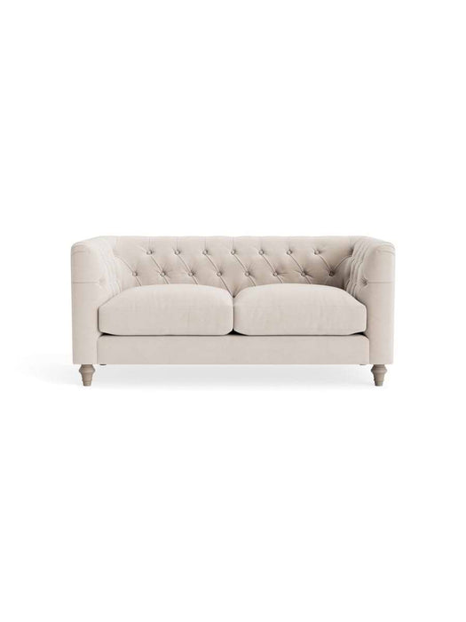 Sarnia Two Seater Sofa â€“ Chalk Velvet