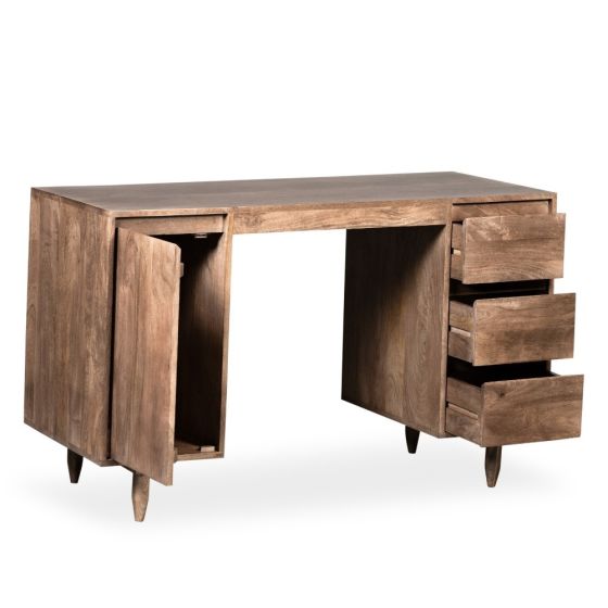 Acre & Artisan Oak Scandi Mango Desk (126cm)