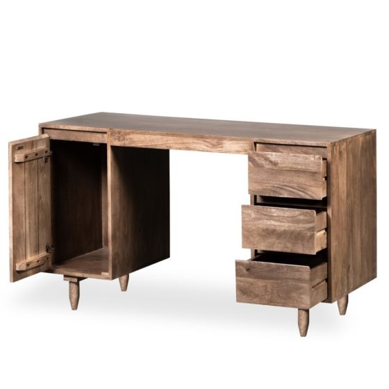 Acre & Artisan Oak Scandi Mango Desk (126cm)