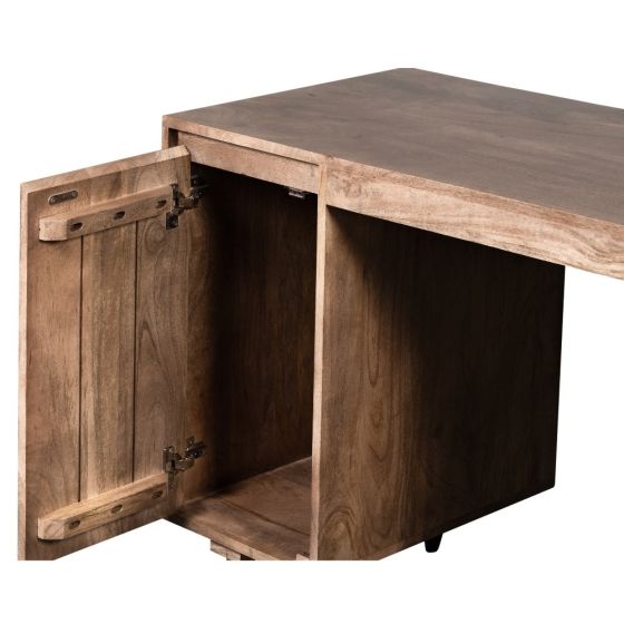 Acre & Artisan Oak Scandi Mango Desk (126cm)