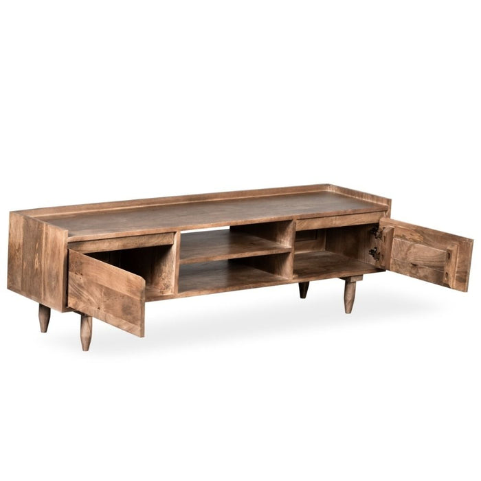 Oak Stain Scandi Mango 145cm Tv Unit - In Stock