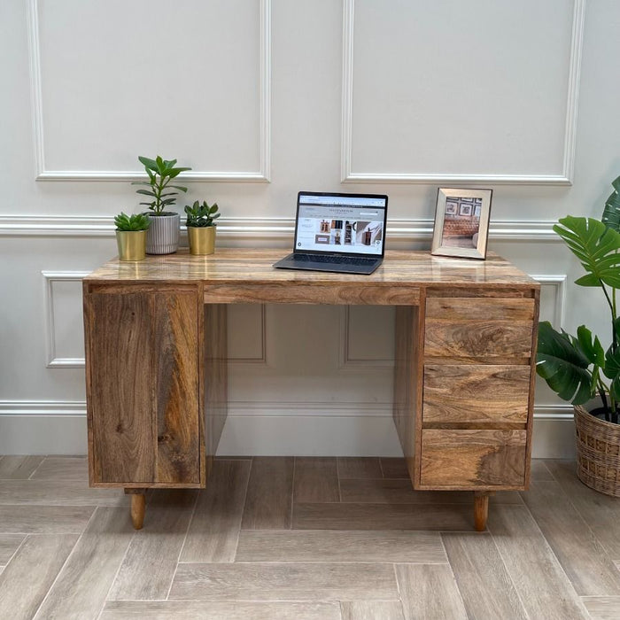 Scandi Mango 126cm Desk - In Stock