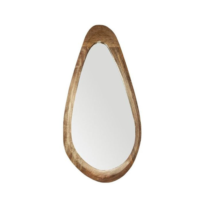 Scandi Mango 60cm Large Curved Mirror - In Stock