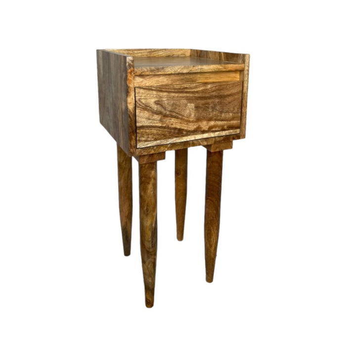 Scandi Mango Lamp Table - In Stock