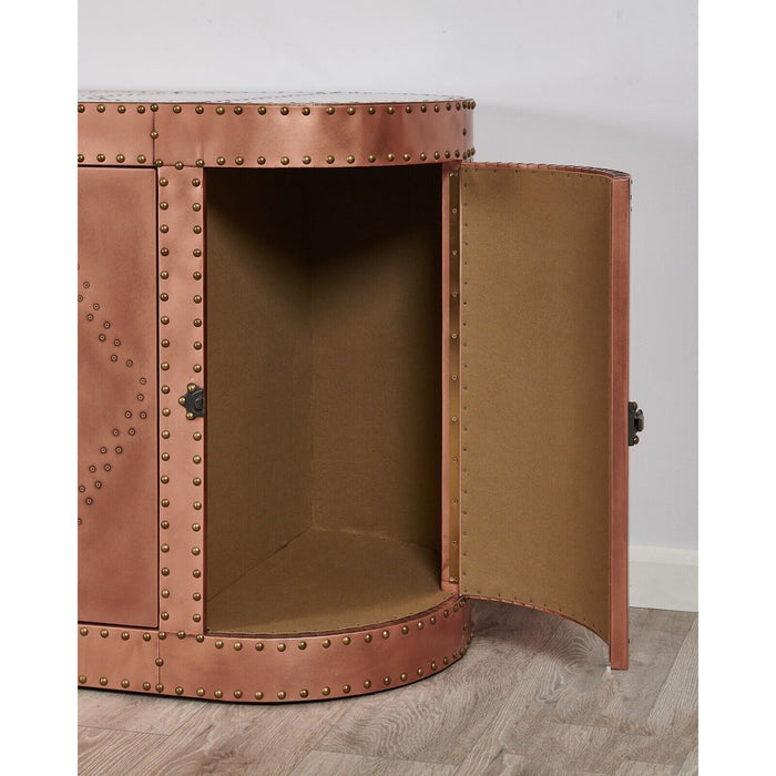 Aviator Sideboard in Vintage Jet Brass