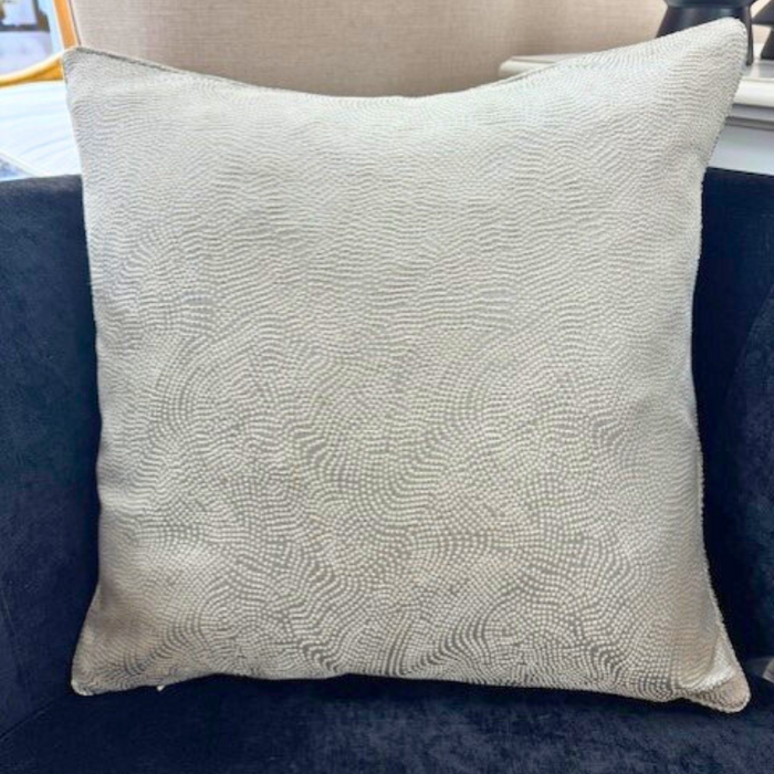 Sierra Silver Piped Cushion