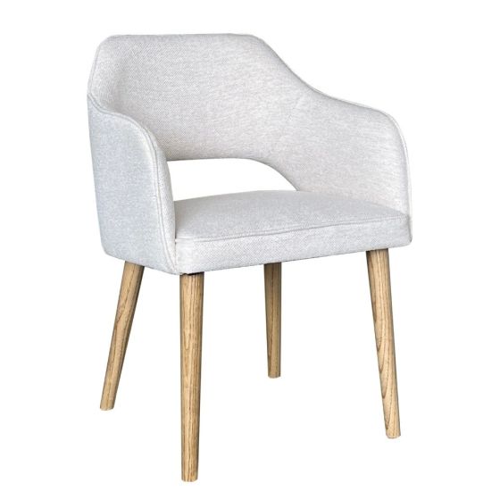 Acre & Artisan Skye Boucle Dining Chairs Cream