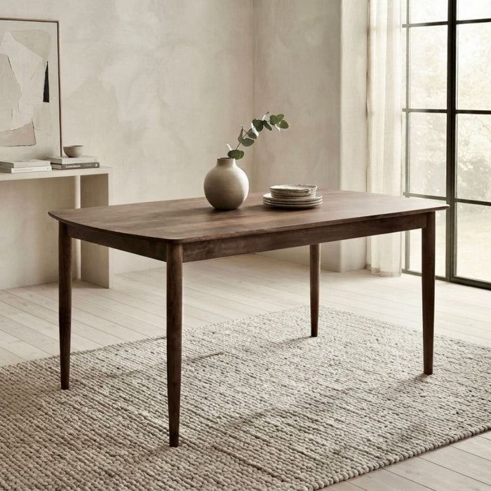 Oak Stain Scandi Mango 190cm Dining Table - In Stock