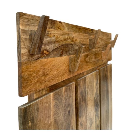 Acre & Artisan Scandi Mango Coat Hooks (78cm)