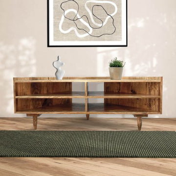 Scandi Mango 120cm Corner Media Unit