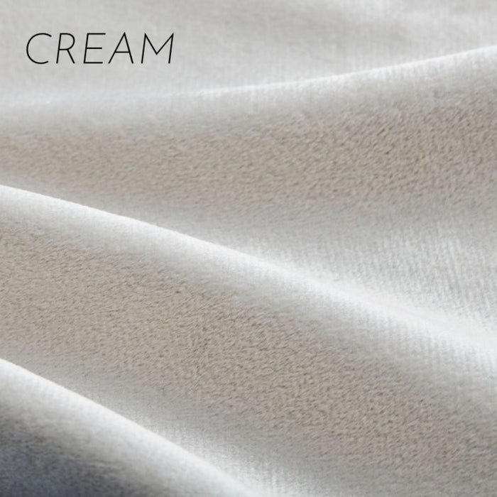 Soft Plush Velvet Bed Fabric Sample 9 Colours