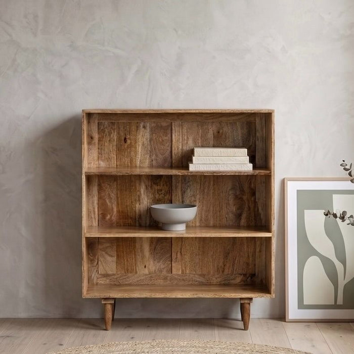 Ex Display Scandi Mango 100cm Bookcase - One Available