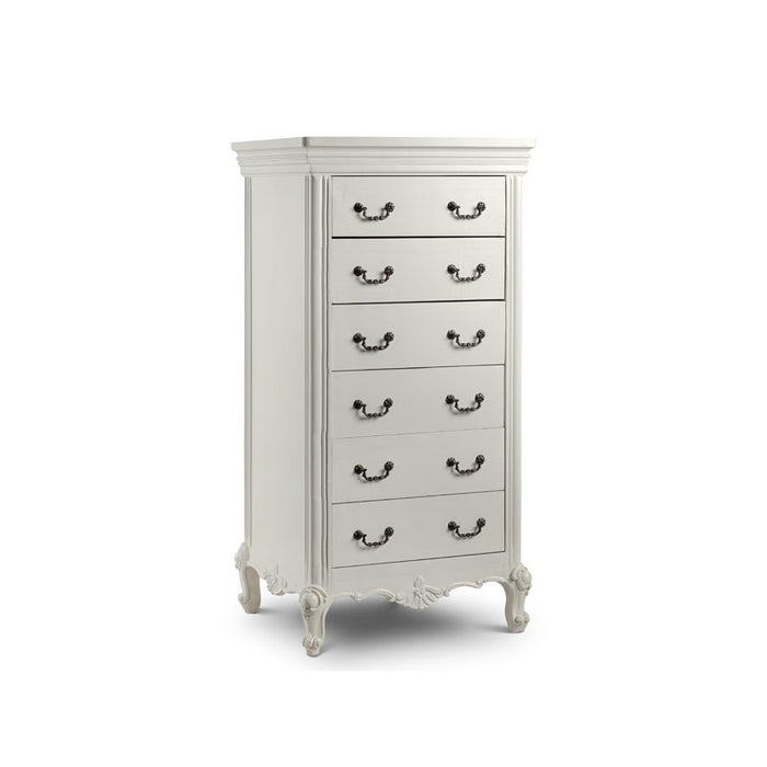Sophia French Style 6 Drawer Tallboy