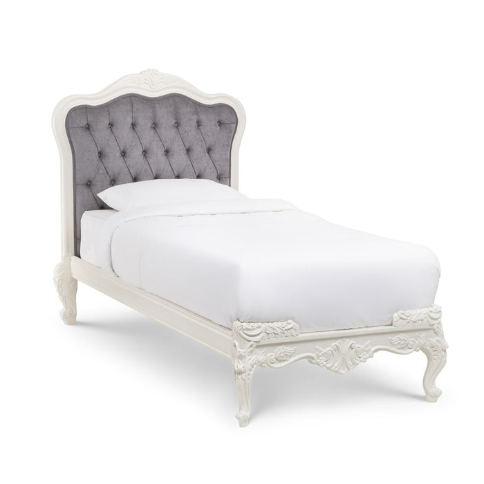 Sophia Upholstered French Single Bed