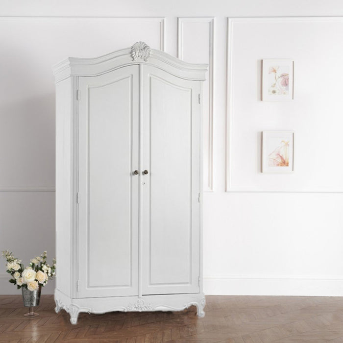 Sophia French Plain Armoire with 2 Doors