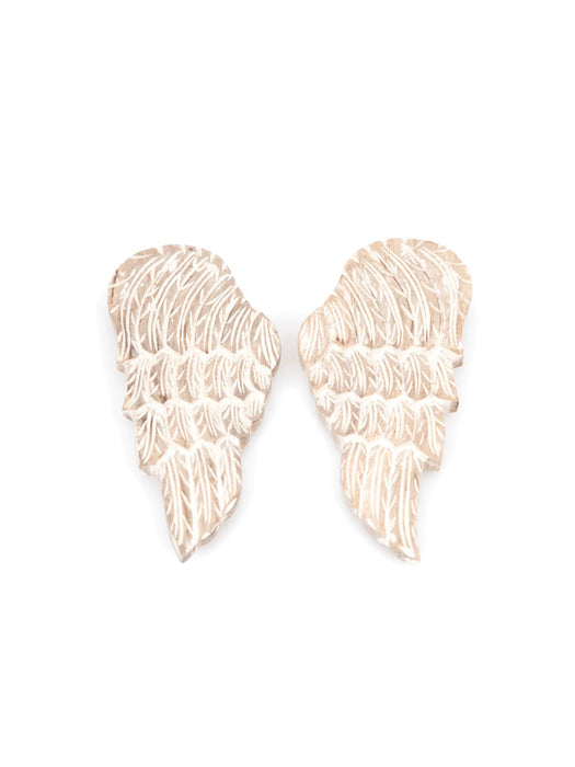 Carved Angel Wings