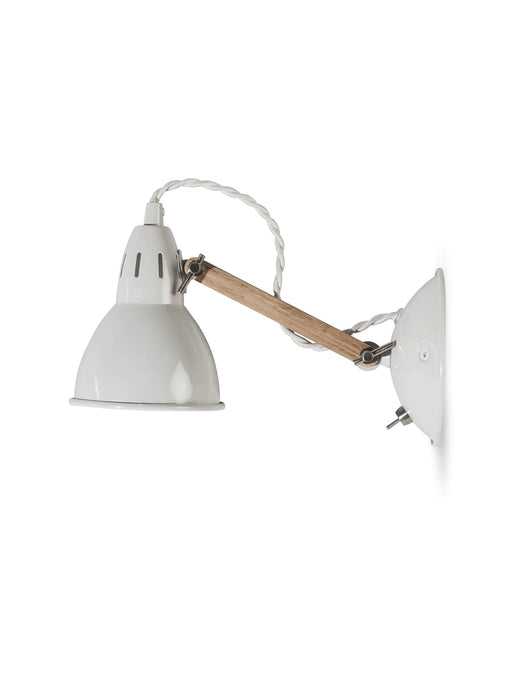 Wood & Metal Wall Light