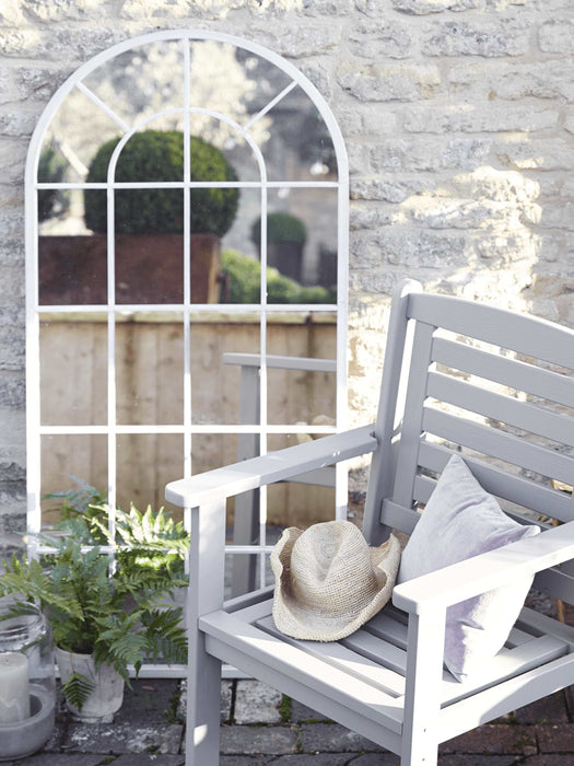 Outdoor Arched Window Mirror
