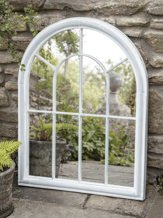 Outdoor Arched Window Mirror - Small