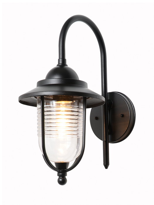 Fishermans Wall Lantern - Black