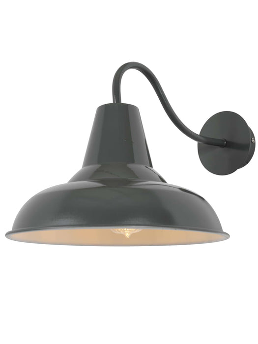 Swan Neck Wall Light - Grey
