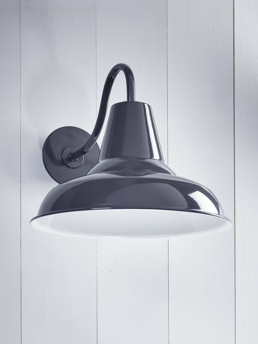 Swan Neck Wall Light - Grey