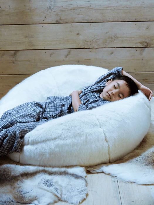 Supersoft Faux Fur Beanbag - Polar Bear