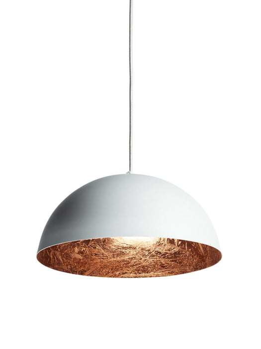 White & Copper Pendant