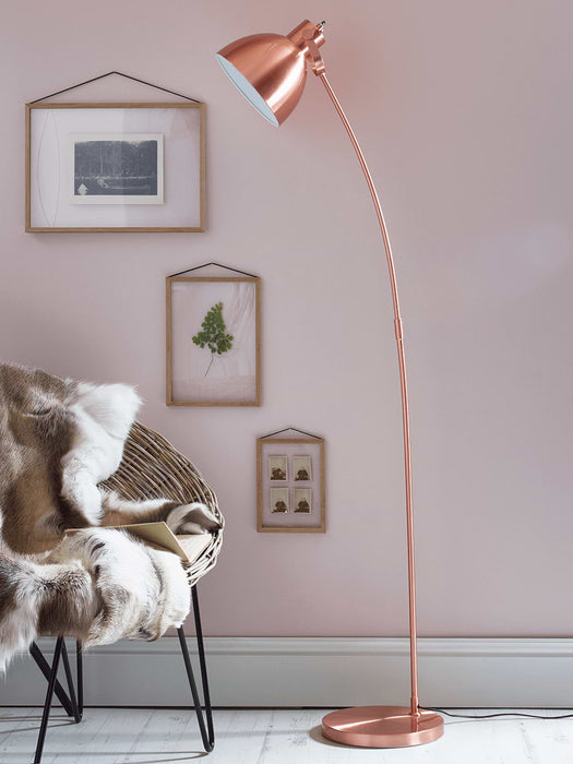 Elba Copper Floor Lamp